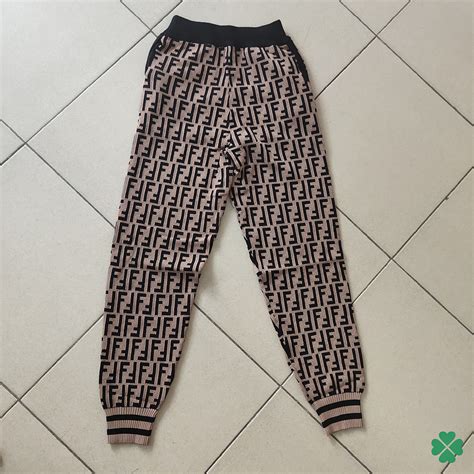 fendi logo pants replica|genuine fendi baguette.